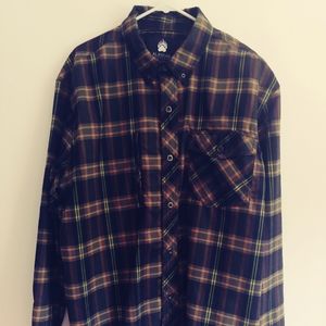 Alaskan Hardgear Flannel Button Down Shirt XL
